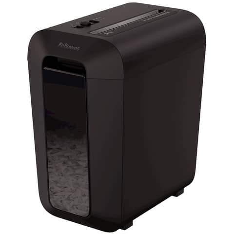 Distruggidocumenti uso personale Fellowes LX65 taglio a frammenti 4x40 mm nero - 4400701